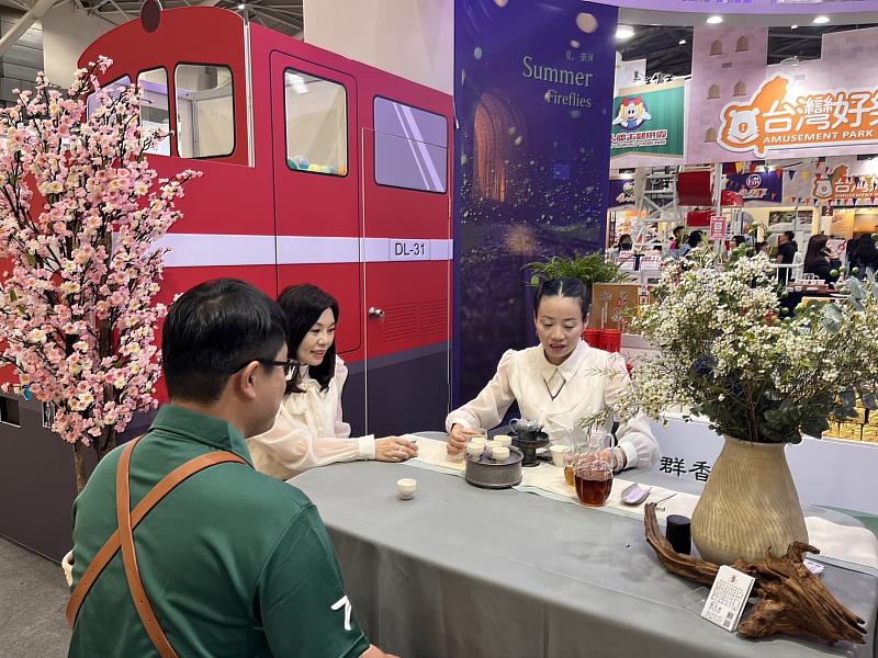 台北國際旅展盛大開幕，嘉義縣文觀局攜手業者展現四季美景 -1