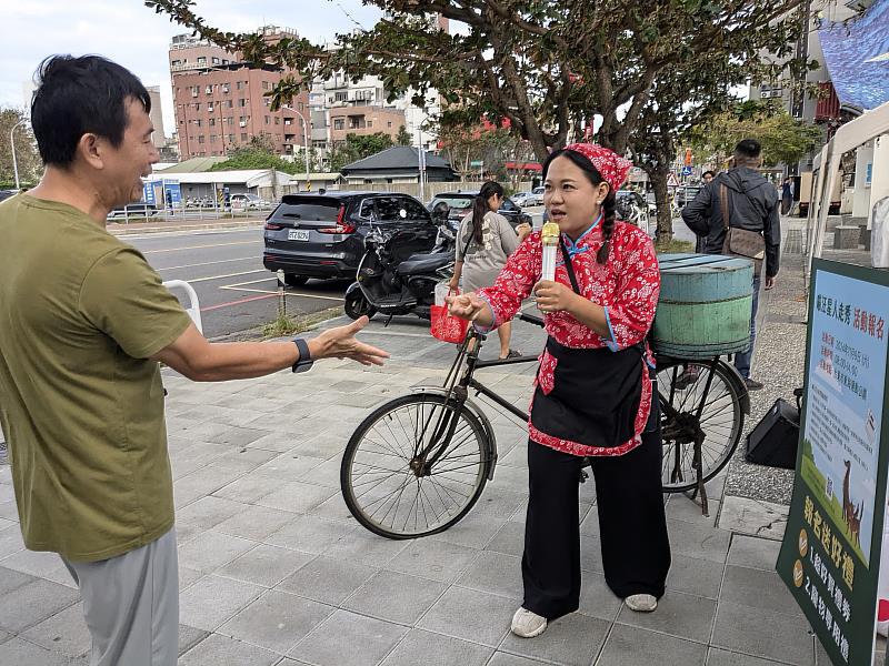 台東縣衛生局推出快閃活動