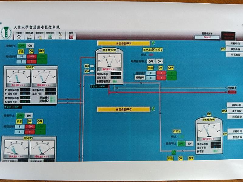 大葉大學學舍建置熱水智慧監控系統