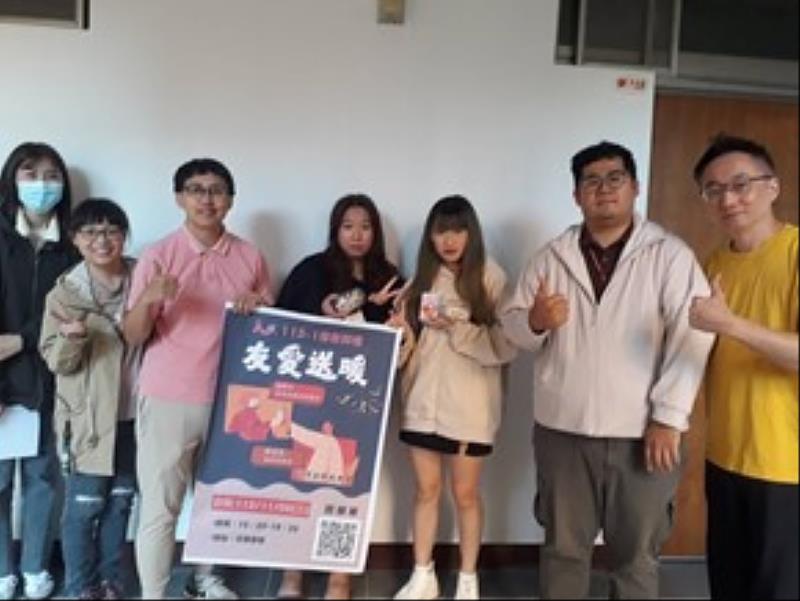 同學表示在老師的鼓勵下,感受到幫助與溫暖