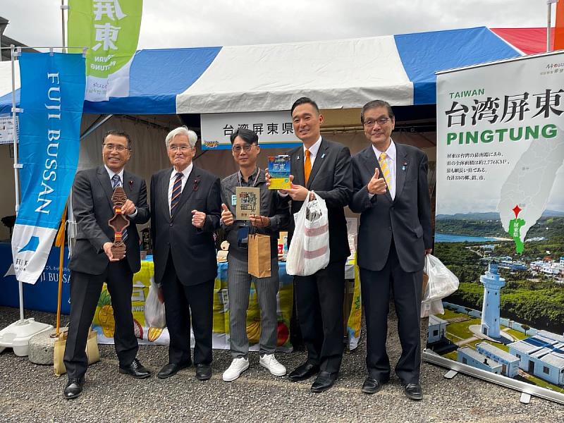 屏東首度應邀參加日本靜岡清水港鮪魚祭_靜岡市議員_0