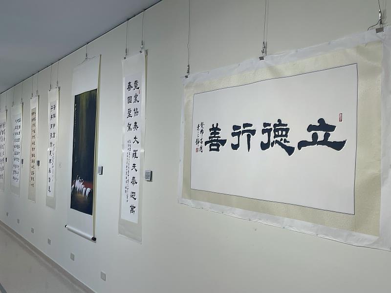 「豐葦百年．藝酬后慈」書畫展自11月8日至12月1日於葫蘆墩文化中心二樓展覽室開展