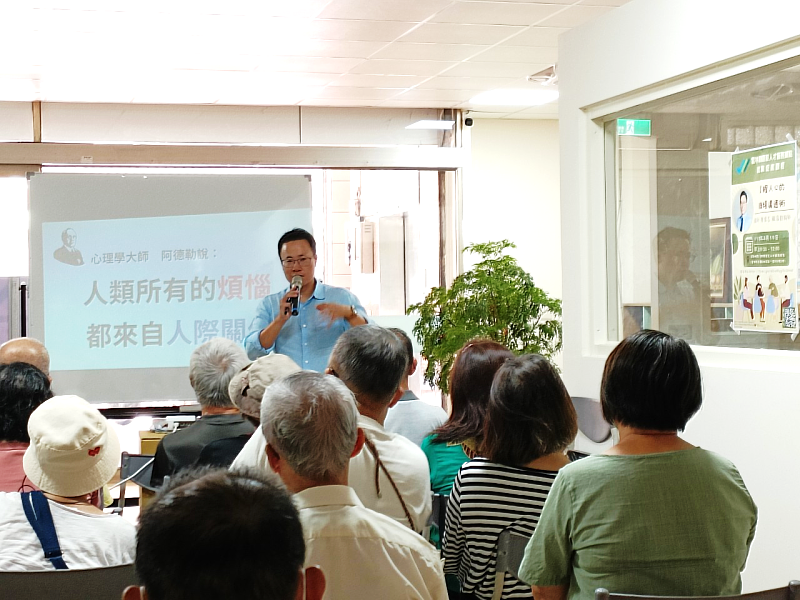 圖說：雲林縣銀髮人才服務據點就業促進講座暨小型徵才活動。(圖/中信科大提供)