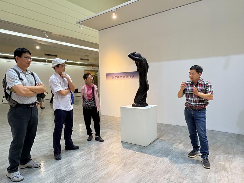 心境-2024臺灣國際雕塑交流特展-葉竹修老師導覽