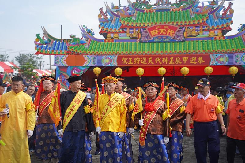 三年一科的甲辰正科南州迎王平安祭典今日登場