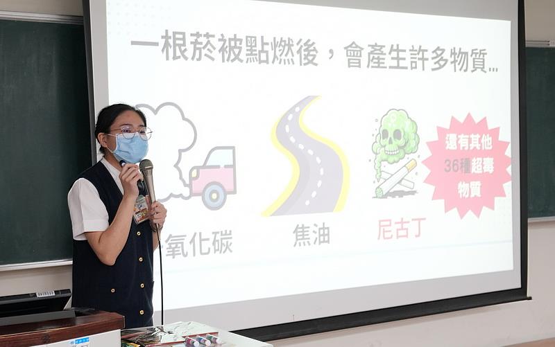 花蓮慈院胸腔科的戒菸個案管理師吳泓霓強調,想戒菸可撥打花蓮慈院總機電話03-856-1825請總機轉戒菸小組即可。