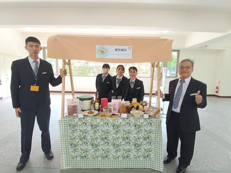 元培餐管系專題製作競賽「緣陪蝸居」獲得最佳人氣獎