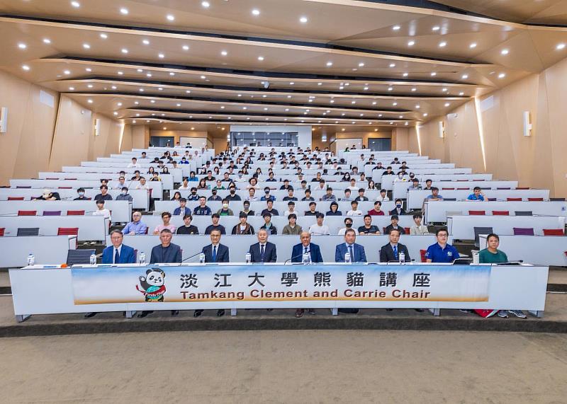 淡江大學土木工程學系11月14日同日邀請兩位國際級重量學者到校開講,為教職員生迎來難得的知識饗宴。(圖/淡江大學提供)