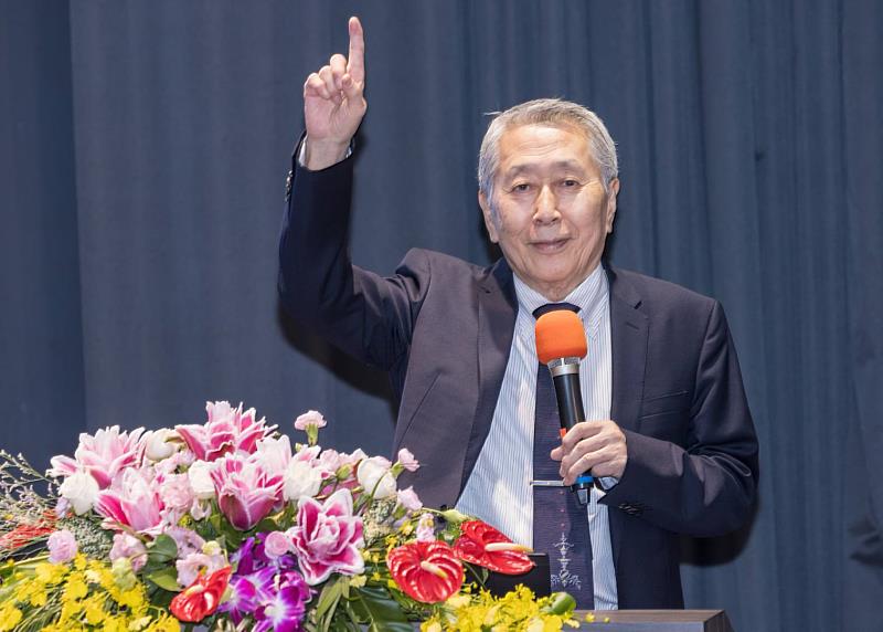 淡江大學「熊貓講座」學者:日本東京工藝大學榮譽教授Dr. Yukio Tamura。(圖/淡江大學提供)