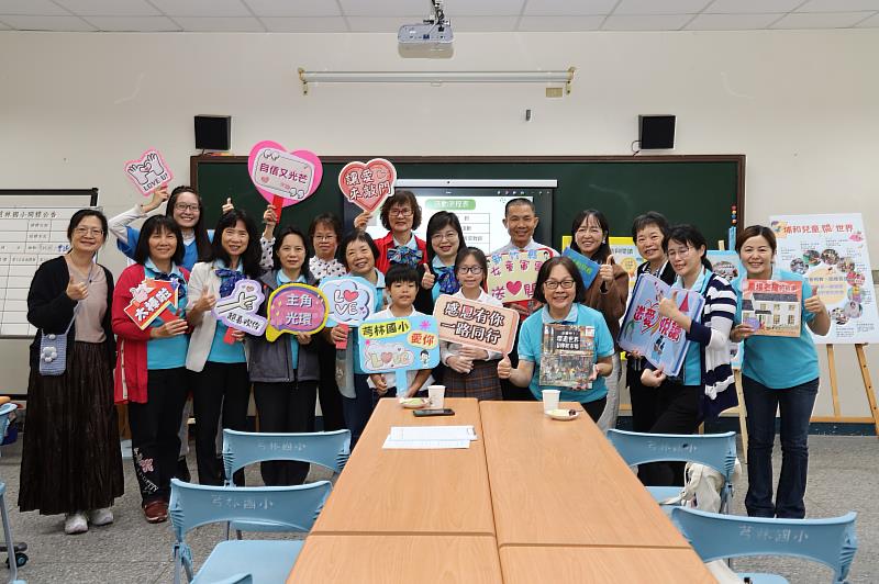 新竹縣女童軍會送愛悅讀已第15年，將持續協助校園推廣閱讀。