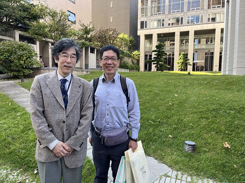 感謝橋本秀美教授的連結,展開與二松學舍大學後續的合作契機。