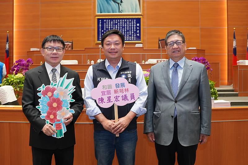 陳星宏議員質詢 為竹林大橋機車通行安全請命
