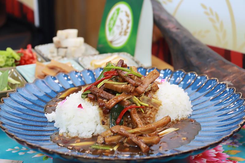 第一屆臺灣燴飯王創意飄香組得獎作品-客家小炒燴飯