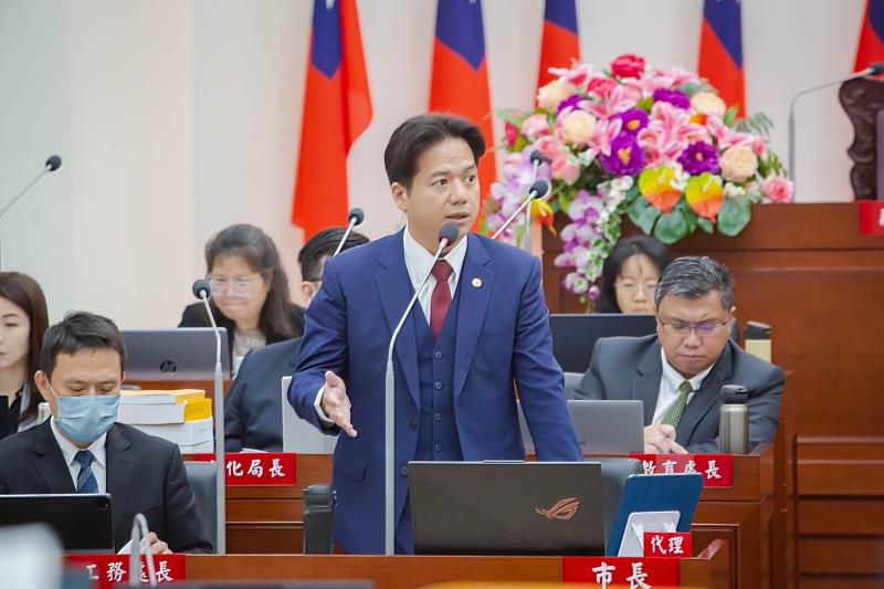 議會市政總質詢落幕，邱臣遠代理市長感謝議員鞭策指教