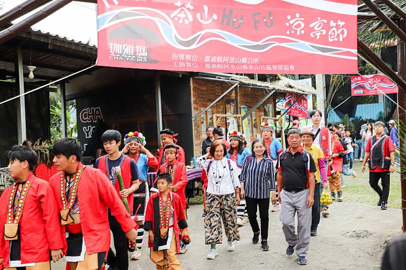 阿里山茶山部落涼亭節開幕，部落旅遊風潮興起-1