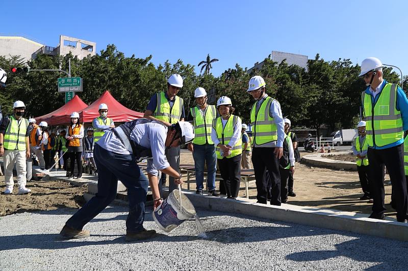 嘉義市建國二村、復興新村地區市地重劃工程視察