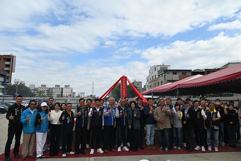 多元功能整合 臺東市新生路停五立體停車場工程啟動 饒慶鈴:提升鐵花村及周邊商圈繁榮發展