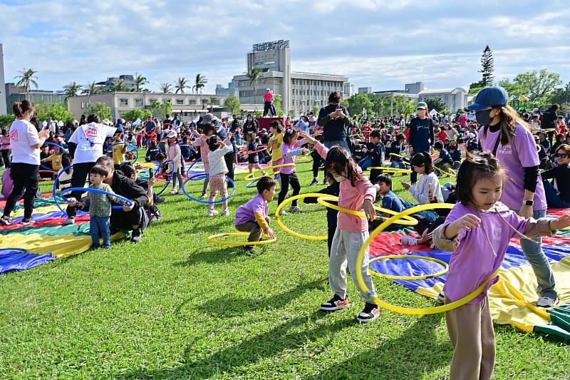 台東「幼兒園親子運動會」 ！扎根共融教育 增設兒童遊憩設施