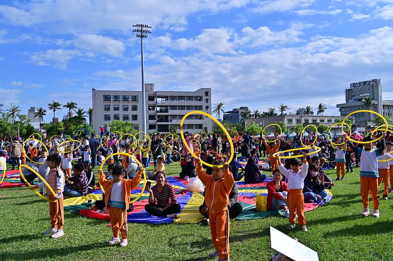 台東「幼兒園親子運動會」 ！扎根共融教育 增設兒童遊憩設施