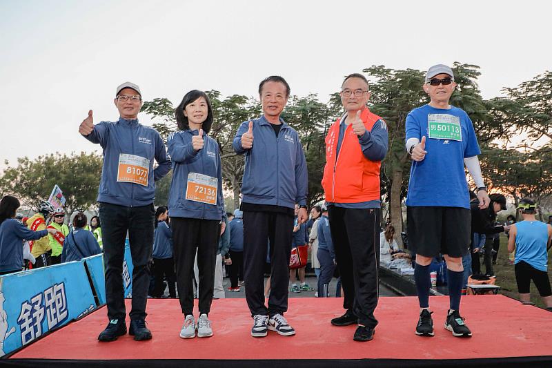 第6屆故宮南院馬拉松開跑,醫事C據點長輩共襄盛舉-3
