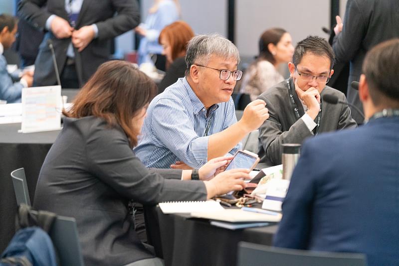 Group discussion at workshop