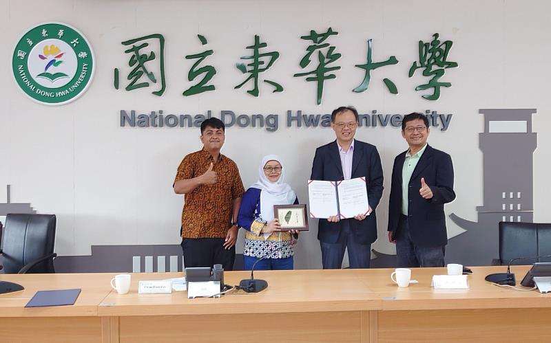 東華大學與Universitas Pertamina 簽署合作備忘錄 (MOU)。