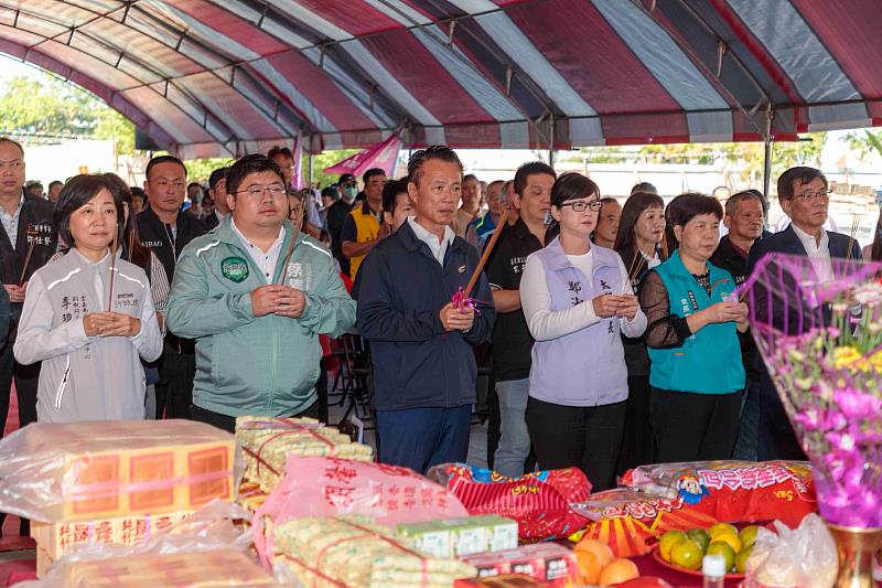 嘉義縣立嘉新國中新建活動中心工程動土