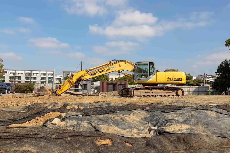 嘉義縣立嘉新國中新建活動中心工程動土