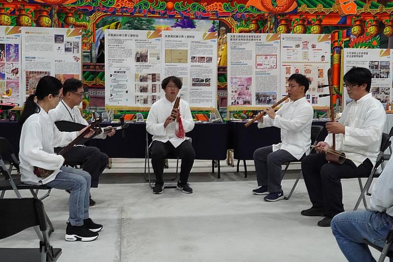 「南管演奏」北港集雅軒開幕式表演