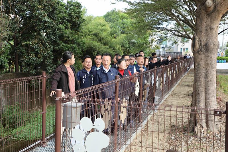 斥資7800萬！打造民雄鄉水綠廊道 翁章梁大讚猶如走在日本街道