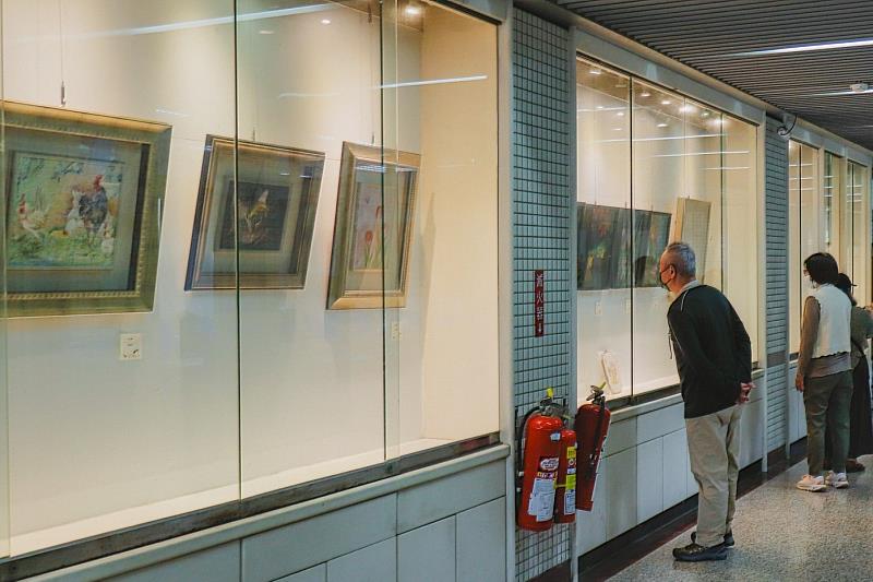 南大「飛針繡藝術班」今年適逢課程推行第七年，特別舉辦成果展