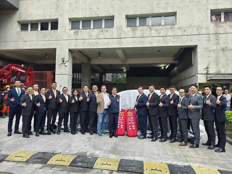 113年12月11日上午11時在消防局南雅消防分隊前舉行捐贈典禮，以發揚服務鄉梓、仁慈為懷的濟世精神。