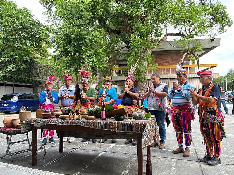 馬蘭部落耆老祈福 臺東部落大學文化傳習資源中心今開工 開啟原民文化教育新里程碑