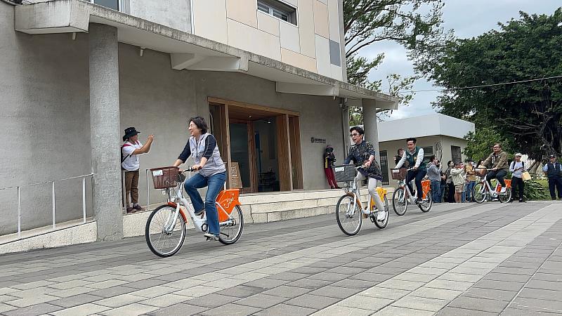 臺東YouBike來了！東部首例公共自行車系統正式啟用 打造綠色運輸新里程 共創友善騎乘環境