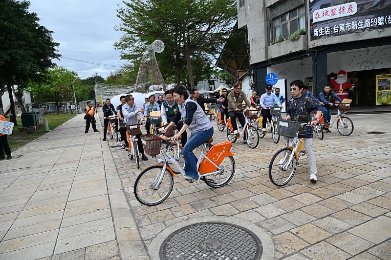 臺東YouBike來了！東部首例公共自行車系統正式啟用 打造綠色運輸新里程 共創友善騎乘環境