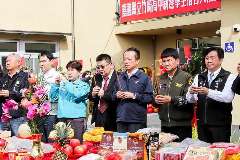 竹崎高中新宿舍落成，學生喜迎全新住宿環境-5