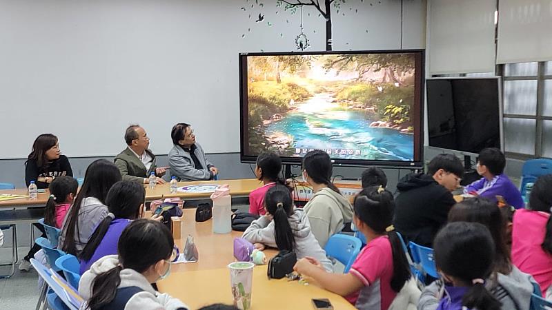 大仁科技大學攜手民和國小 創新AI萬年溪 跨校成果驚艷發表