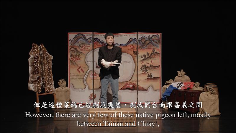 李立中將演出全臺語作品《蓬塔努斯與大港》。圖／C-LAB提供