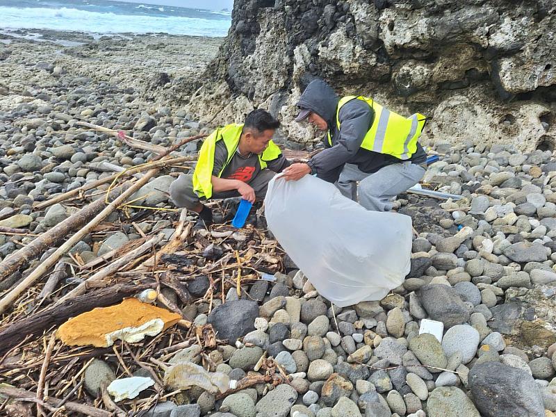 蘭嶼與綠島垃圾量去年減少約12,000公斤 感謝清掃夥伴及志工們的努力及辛勞