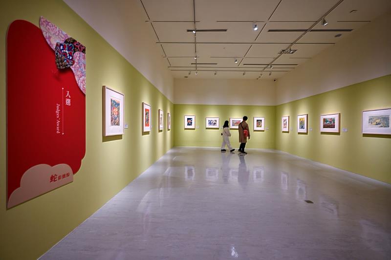 「中華民國第40屆版印年畫:蛇彩繽紛-蛇年年畫特展」即日起於國美館展出