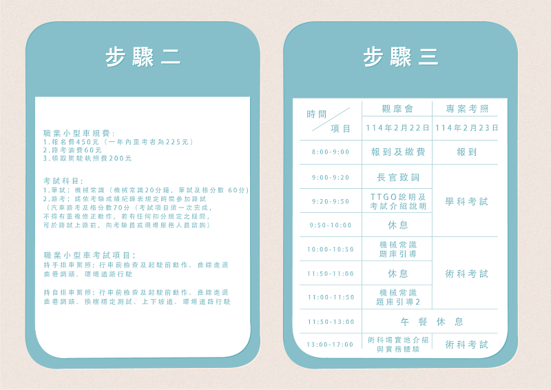 臺東縣府攜手高雄監理所辦理下鄉服務 開設台東職業小客車開班考照 歡迎有意願民眾報名