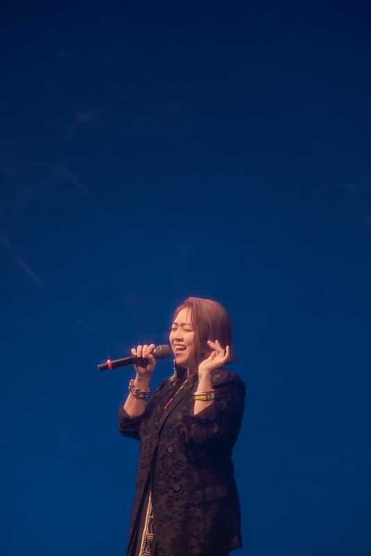 亦帆 Ciywas在第三屆《原Way星聲代》聽歌會上,帶來她最新的族語創作歌曲。圖/原文會提供