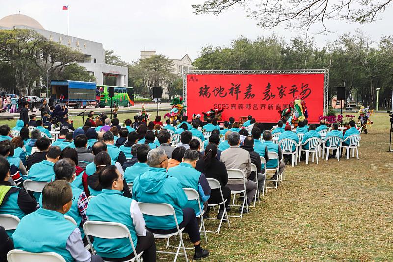 嘉義縣政府新春團拜，翁章梁揭示未來發展願景-2