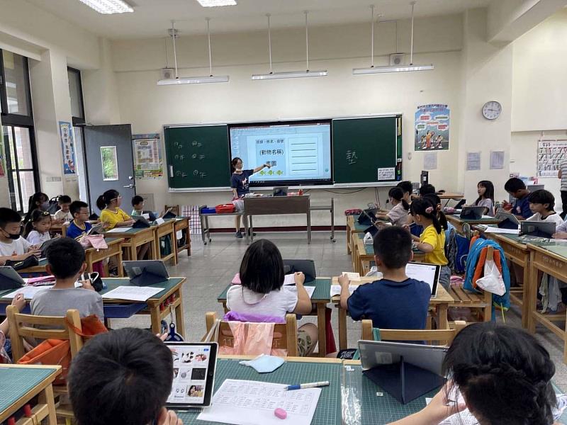 西門國小動物大觀園跨域數位學習。