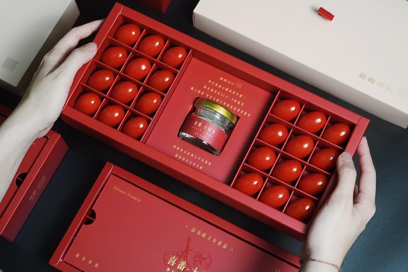 嘉義玉女番茄禮盒「喜番•大好き」,微風超市甜蜜開賣-1