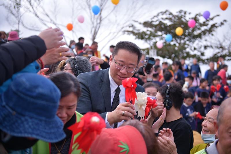 The Mayor of San Gabriel received a warm welcome from the people of Hualien.