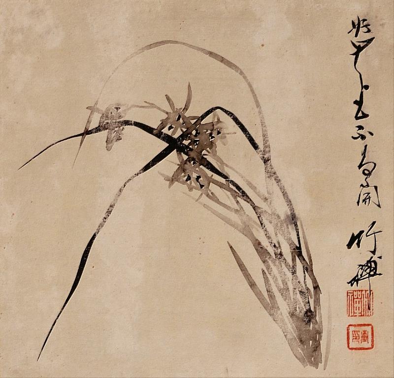 國立歷史博物館與東京大學綜合研究博物館合作「臺灣蘭花百姿」策展計畫,史博館將展出竹禪作品《蘭》