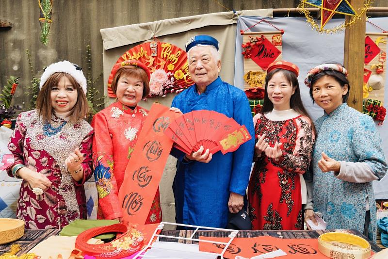 扶緣服務協會辦溫馨團圓飯活動，新住民在嘉過年不孤單-5