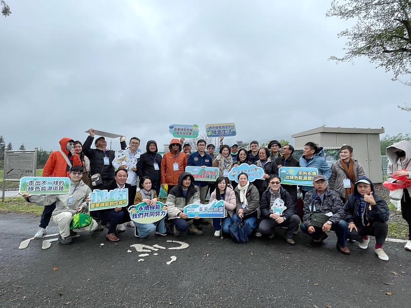 饒慶鈴率隊參訪宜蘭小水力與地熱 打造臺東宜居綠能城市