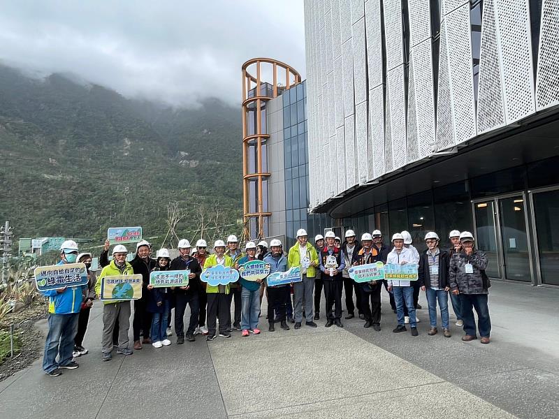 發展多元綠電 為再生能源尋求新方向 臺東縣府團隊前往花蓮考察綠能技術